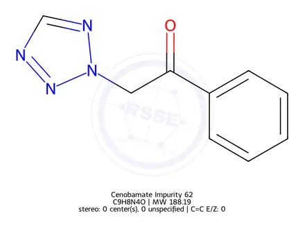 Chemical structure of Cenobamate Impurity 62