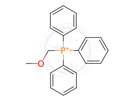 Chemical structure of [(Methoxy)methyl]triphenylphosphonium Chloride