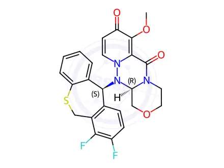 Chemical structure of Baloxavir Impurity 107
