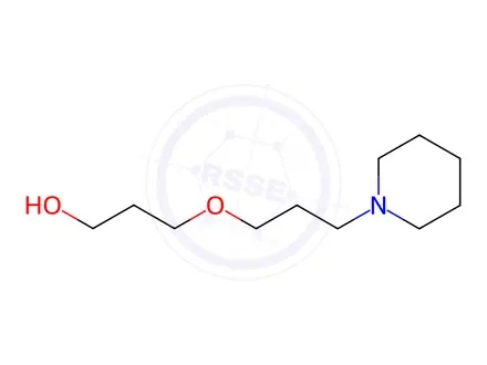 Chemical structure of 3-(3-(Piperidin-1-yl)propoxy)propan-1-ol