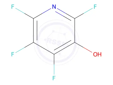 Chemical structure of 2,4,5,6-Tetrafluoropyridin-3-ol