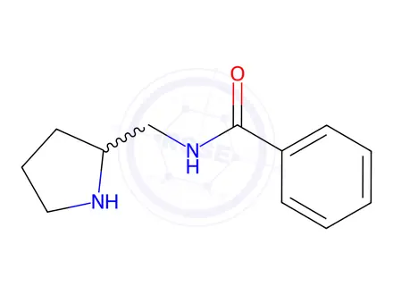 Chemical structure of N-(Pyrrolidin-2-ylmethyl)benzamide