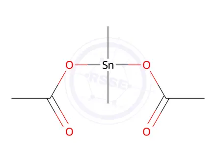 Chemical structure of DIACETOXYDIMETHYLTIN