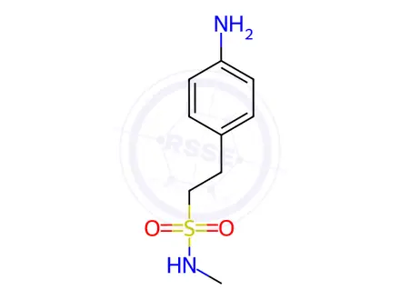 Chemical structure of 4-Amino-N-methylbenzeneethanesulfonamide