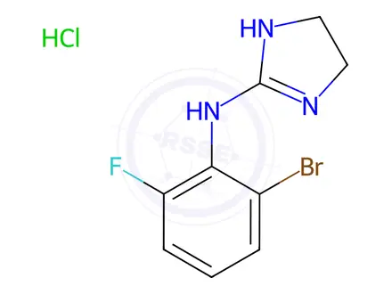 Chemical structure of Romifidine Hydrochloride