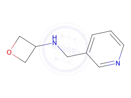 Chemical structure of N-(Pyridin-3-ylmethyl)oxetan-3-amine
