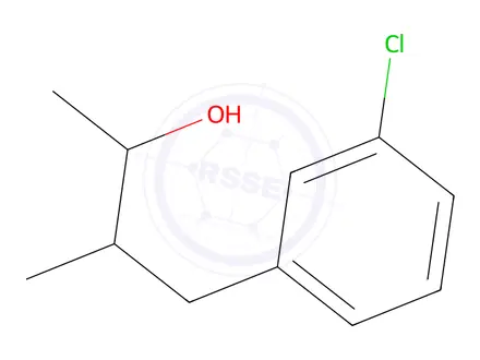 Chemical structure of 4-(3-Chlorophenyl)-3-methylbutan-2-ol