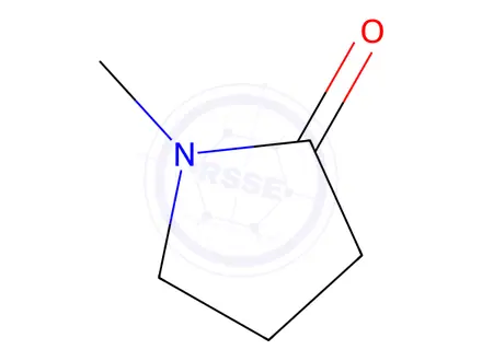 Chemical structure of Methylpyrrolidone (1437202)