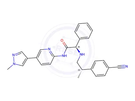 Chemical structure of RS-Z406155