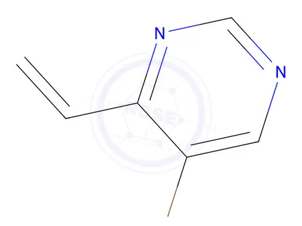 Chemical structure of 5-bromo-4-vinylpyrimidine