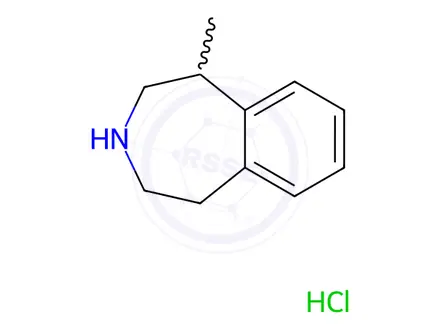 Chemical structure of Lorcaserin Deschloro Impurity