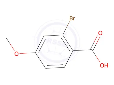 Chemical structure of 2-Bromo-4-methoxybenzoic acid