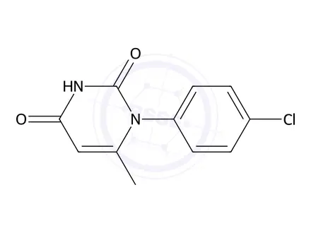 Chemical structure of 1-(4-Chlorophenyl)-6-methylpyrimidine-2,4(1H,3H)-dione