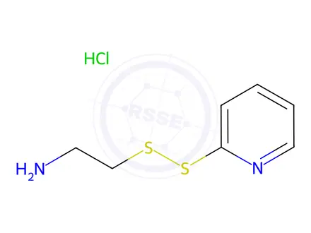 Chemical structure of S-2-Pyridylthio Cysteamine Hydrochloride