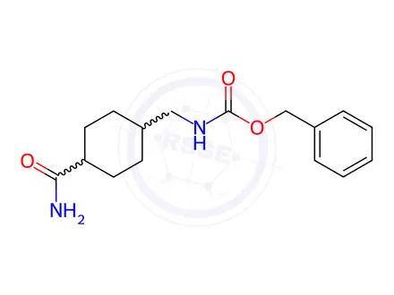 Chemical structure of BENZYL [(4-CARBAMOYLCYCLOHEXYL)METHYL]CARBAMATE