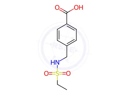 Chemical structure of 4-(Ethanesulfonamidomethyl)benzoic acid