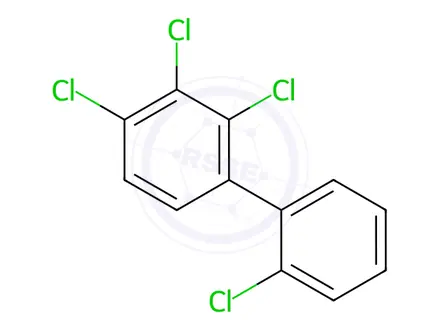 Chemical structure of 2,2',3,4-Tetrachlorobiphenyl