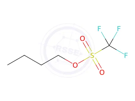 Chemical structure of BUTYL TRIFLATE