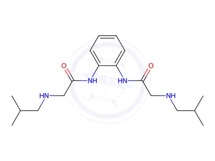 Chemical structure of DIAMINOCAINE