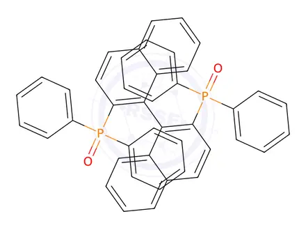 Chemical structure of (R)-[1,1'-Binaphthalene]-2,2'-diylbis[1,1-diphenyl-1,1'-phosphineoxide]