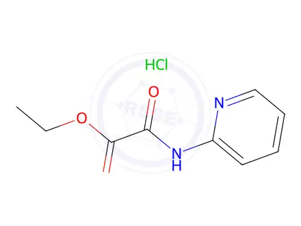 Chemical structure of Ethyl 2-oxo-2-(pyridin-2-ylamino)acetate hydrochloride