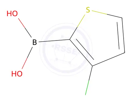 Chemical structure of (3-chloro-2-thienyl)boronic acid