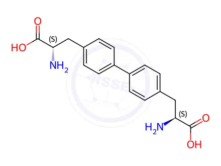 Chemical structure of 4-Boron phenylalanine Impurity 6
