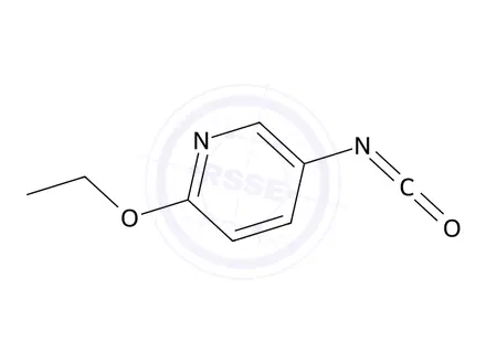 Chemical structure of 2-Ethoxy-5-isocyanatopyridine