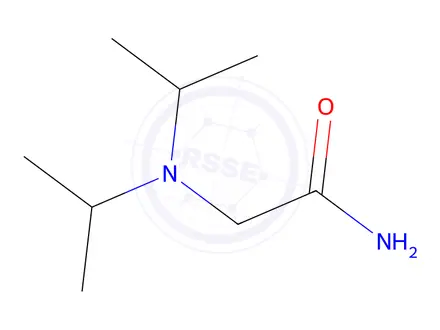 Chemical structure of 2-(DIisopropylamino)acetamide