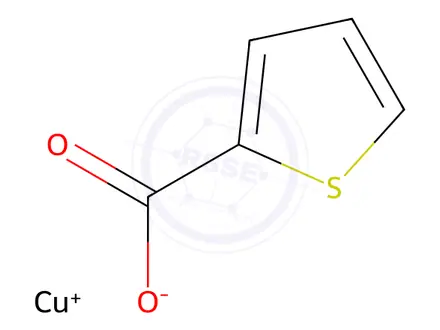 Chemical structure of Copper(I) 2-Thiophenecarboxylate