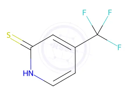 Chemical structure of 4-(Trifluoromethyl)pyridine-2-thiol (BSC)