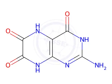 Chemical structure of Leucopterin