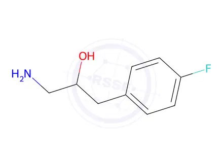 Chemical structure of 1-Amino-3-(4-fluorophenyl)propan-2-ol