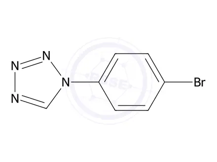 Chemical structure of 1-(4-Bromophenyl)tetrazole