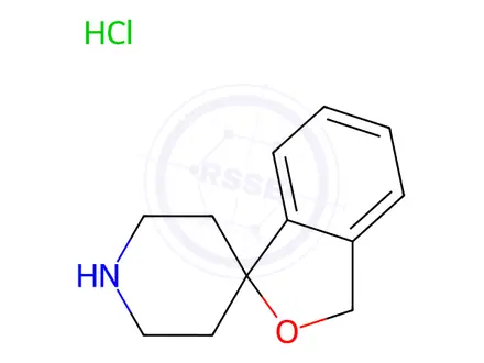Chemical structure of Spiro[isobenzofuran-1(3H),4-piperidine] Hydrochloride