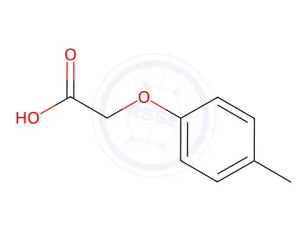 Chemical structure of 4-Methylphenoxyacetic Acid