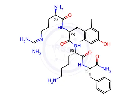 Chemical structure of Elamipretide