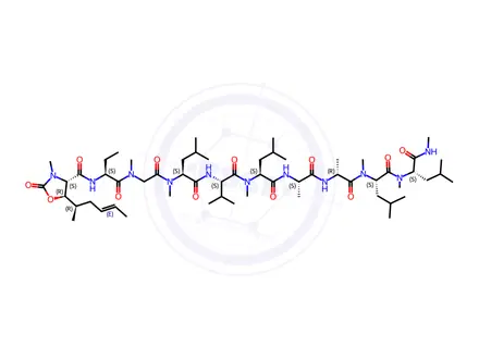 Chemical structure of Ciclosporin Impurity 30