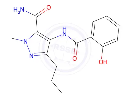 Chemical structure of Sildenafil Impurity 92