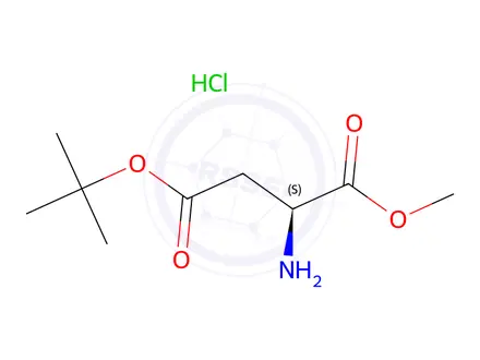 Chemical structure of H-Asp(Otbu)-Ome. Hydrochloride