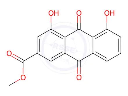 Chemical structure of Dithranol Impurity 19