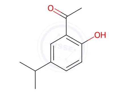Chemical structure of 2'-Hydroxy-5'-isopropylacetophenone