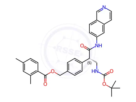 Chemical structure of Netarsudil Impurity 4