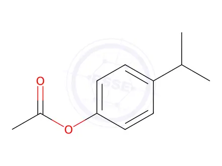 Chemical structure of 4-ISOPROPYLPHENYL ACETATE