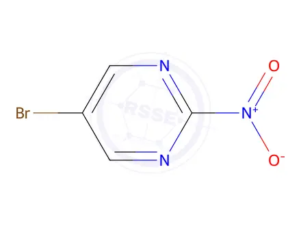Chemical structure of 5-Bromo-2-nitropyrimidine