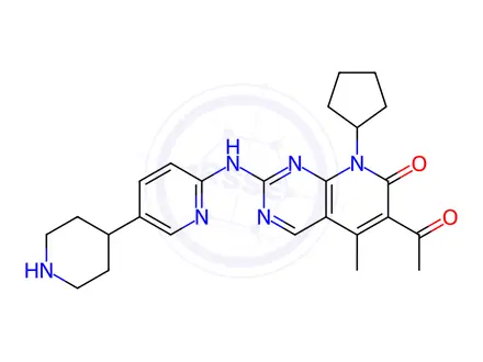 Chemical structure of Dalpiciclib Monomer