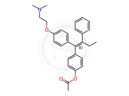 Chemical structure of Tamoxifen Impurity 17