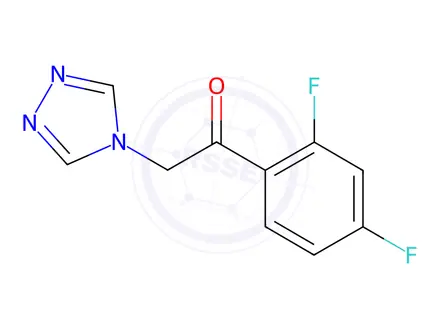Chemical structure of Voriconazole Impurity 180