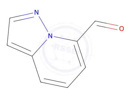 Chemical structure of PYRAZOLO[1,5-A]PYRIDINE-7-CARBALDEHYDE