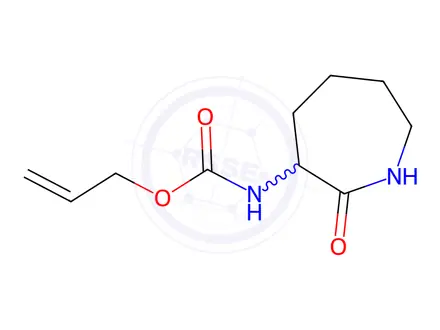 Chemical structure of Allyl (2-oxoazepan-3-yl)carbamate